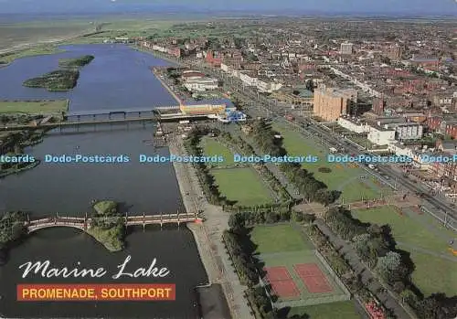 D300073 Southport Marine Lake Promenade John Hinde Redruth Cornwall Rob Beighton
