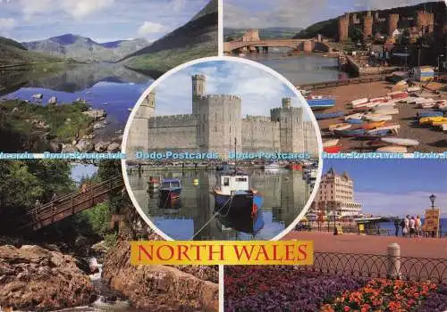 D300074 North Wales John Hinde Redruth Cornwall Multi View