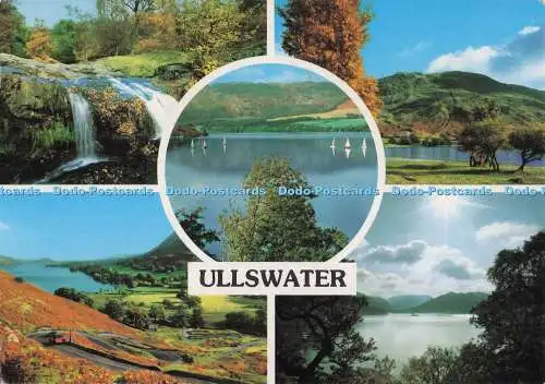 D300078 Ullswater John Hinde Redruth Cornwall Multi View