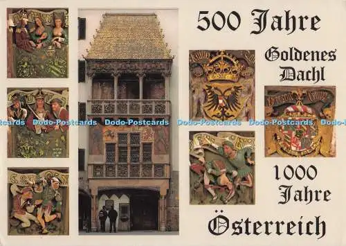 D300096 500 Jahre Goldenes Dachl 1000 Jahre Österreich Viktor Holy und Sohn Mult