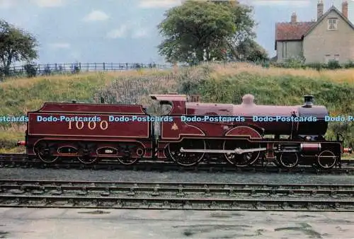 D300125 Midland Railway Personenzuglok Nr 1000 J Arthur Dixon Newport I W