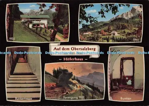 D300133 Auf dem Obersalzberg Hitlerhaus Bunkertreppe F G Zeitz Mehrfachansicht