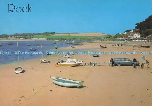 D300197 Rock The Yachting Beach Near Padstow J Salmon Sevenoaks Kent 1999