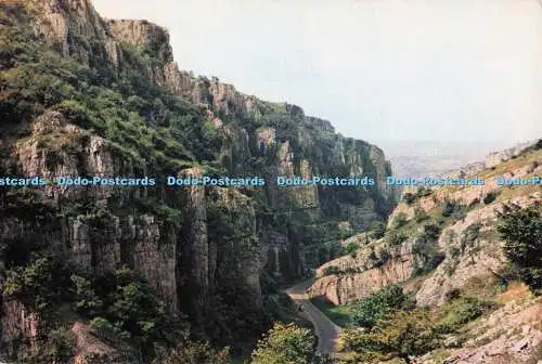 D300234 Somerset Cheddar Gorge J Arthur Dixon Newport I W England 1970
