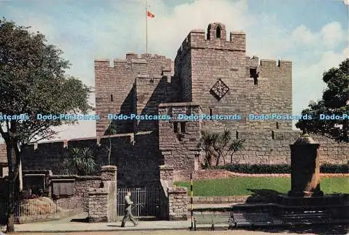 D300310 Isle of Man Castletown Castle Rushen J Arthur Dixon Newport I W England