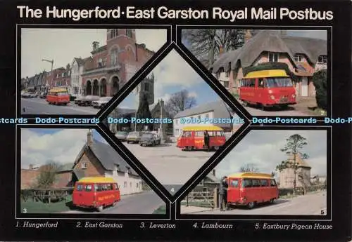 D300355 The Hungerford East Garston Royal Mail Postbus East Garston Bennett The