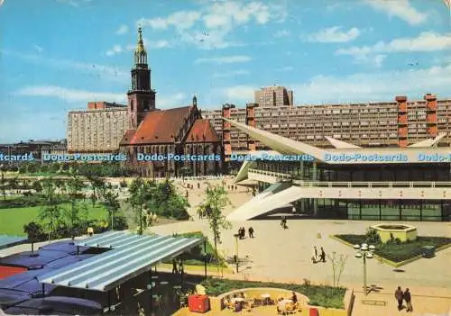 D300358 Berlin Hauptstadt der DDR Marienkirche und Anlage am Fernseh und UKW Tur