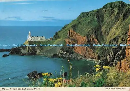 D300359 Devon Hartland Point and Lighthouse John Hinde E Ludwig PM Newton Abbot