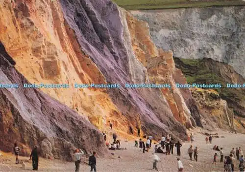 D300404 Isle of Wight Coloured Sands at Alum Bay J Arthur Dixon