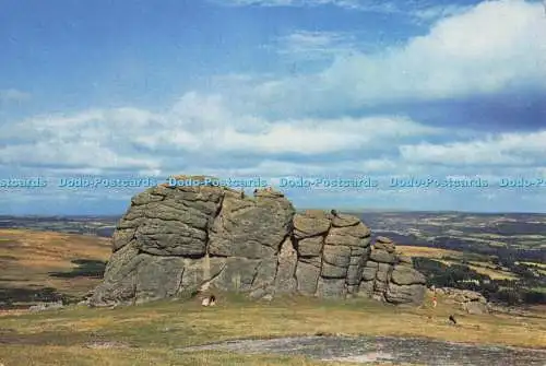 D300422 Devon Hay Tor J Arthur Dixon Newport I W England