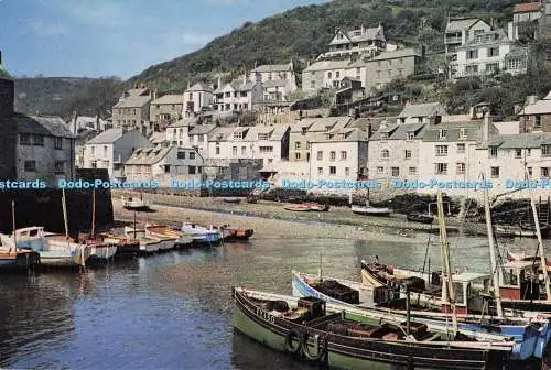 D300425 Polperro Cornwall J Arthur Dixon Newport I W England
