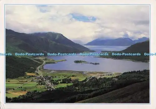 D300432 Glencoe Village Loch Leven Lochaber John Hinde J Arthur Dixon Andy Taylo
