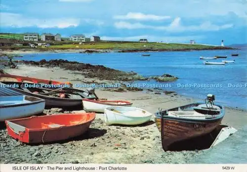 D300433 Isle of Islay The Pier and Lighthouse Port Charlotte Whiteholme Dundee A