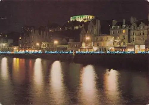 D300434 Argyllshire Night Time on Oban Bay J Arthur Dixon