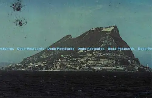 D300439 G Penon de Gibraltar Desde el Estrecho L C De Casas