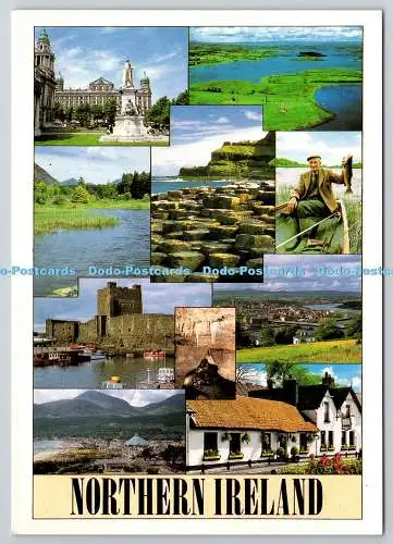 D306404 Nordirland Herrliche Gebirgszüge Faszinierende Flusslandschaft Jo