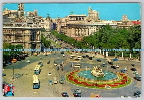 D303046 Spanien Madrid Plaza de Cibeles Beascoa 1966