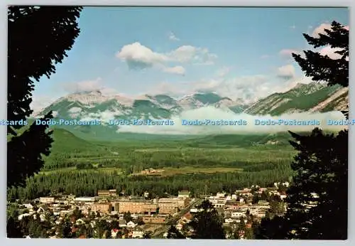 D303055 Kanada Banff Canada Post Office Postkarte