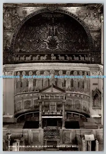 D306416 Roma Basilica di S Clemente Abside ER E Richter Italien RP