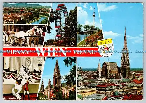 D303061 Österreich Wien Rau Farbe Hans H Rau 1972 Mehrfachansicht