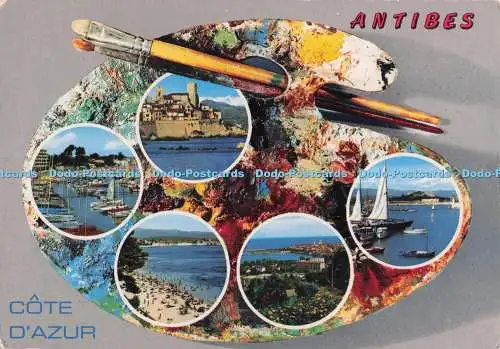 D300459 Antibes Cote D Azur Mär 1980 Multi View