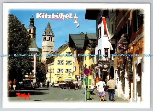 D303068 Österreich Tirol Grusse aus Kitzbühel Vonderstadt Tiroler Kunstverlag Chizz