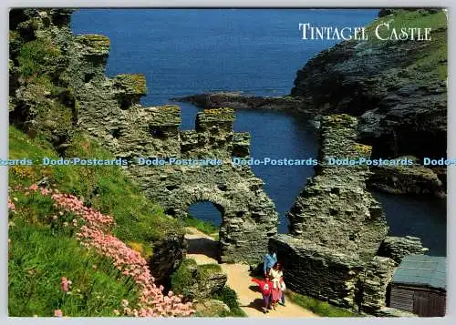 D303070 Cornwall Tintagel Castle John Hinde Ltd 1999