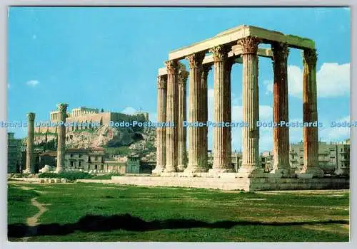 D309054 Griechenland Athen Tempel des Olympius Zeus Postkarte