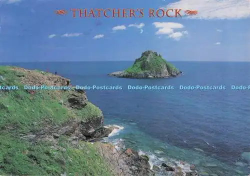 D300469 Thatcher Rock John Hinde Redruth Cornwall Nick James