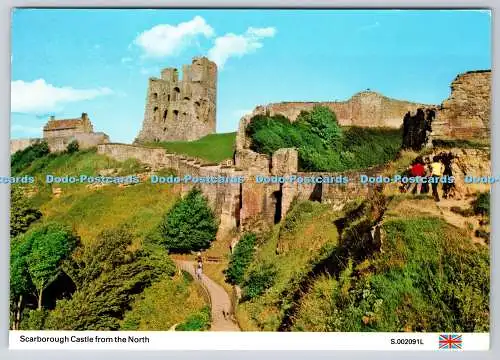 D303080 Scarborough Castle E T W Dennis and Sons Ltd 1990
