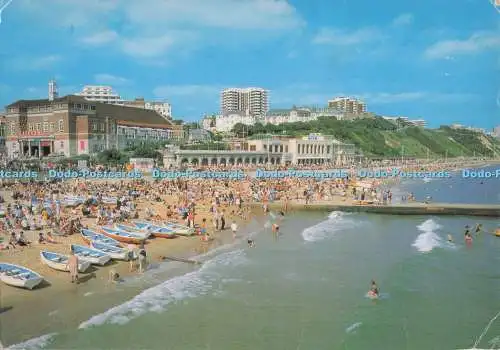 D300485 Bournemouth The Sands and East Cliff J Salmon Sevenoaks Kent