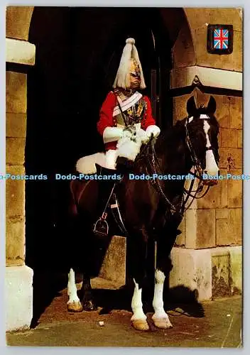 D306450 London A Sentry of the Life Guards FISA Great Britain Escudo de Oro The