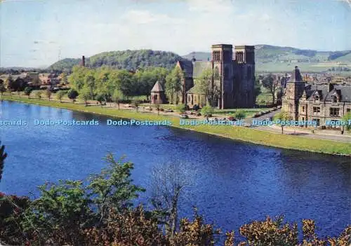 D300491 Inverness Die Kathedrale von der Schlossterrasse J Arthur Dixon