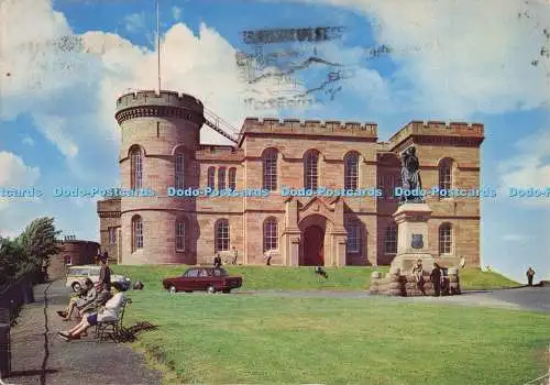D300494 Inverness Castle From The Terrace J Arthur Dixon 1978