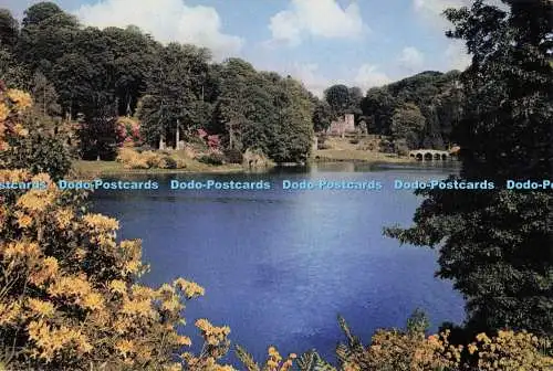 D300496 Stourhead Mere Wiltshire J Arthur Dixon Newport I W England