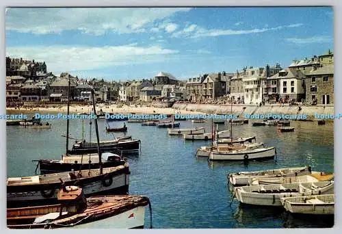 D309096 Cornwall St Ives Harbour J Arthur Dixon Newport Farbfoto Natura