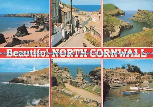 D300527 Beautiful North Cornwall Padstow Tintagel J Salmon Sevenoaks Kent Multi