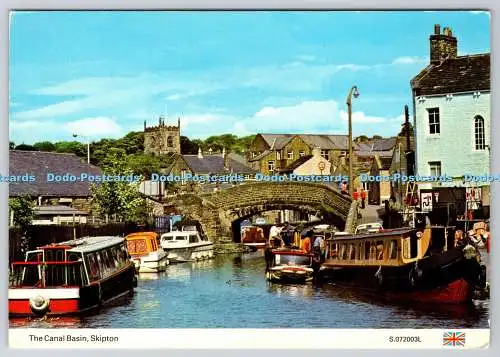 D303138 Skipton The Canal Basin E T W Dennis Scarborough England
