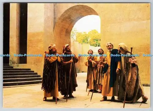 D303140 Passionsspiele 1980 Oberammergau Judas mit Händler Haag HVeixler GmbH