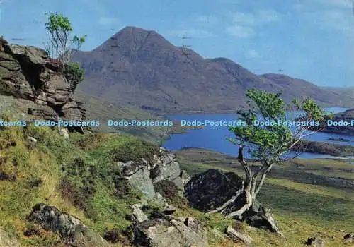 D300539 Ross Shire Cul Beg and Loch Lurgain J Arthur Dixon Inverness Scotland PM