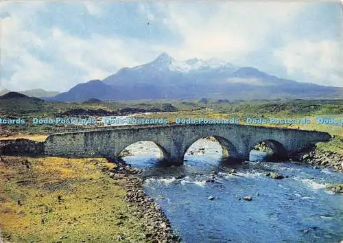 D300541 Isle of Skye The Cuillins and Old Sligachan Bridge J Arthur Dixon 1973