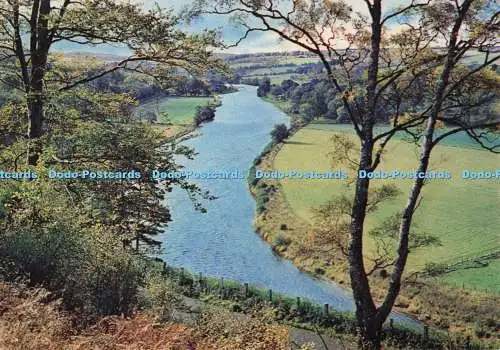 D300545 Craigellachie Banffshire Die Königin Blick auf die Spey J Arthur Dixon PM El
