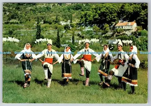 D309148 Crna Trava Volkstanz aus der Umgebung von Leskovac Dubrovnik Ansamb