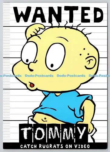 D306536 Postkarte Gesucht Tommy Catch Rugrats auf Video Bumerang Media Nickelodeon
