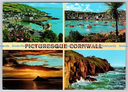 D303197 Malerisches Cornwall John Hinde Multi View