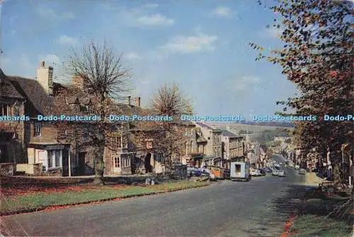 D300679 Oxfordshire Burford Main Street J Arthur Dixon Newport I W England