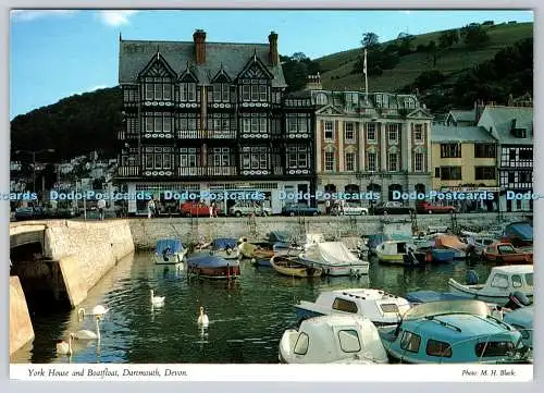D303300 York House and BoatFloat Dartmouth Kingswear Devon M H Black John Hinde