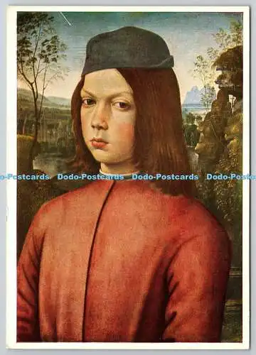 D306664 Bernardo Pinturicchio Bildnis eines Knaben Dresden F A Ackermanns Kunstv