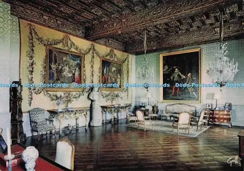 D300713 En Anjou Chateau de Brissac Maine et Loire Le Grand Salon Greff Paris
