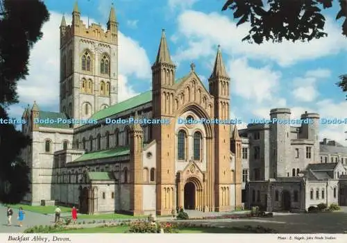 D300720 Devon Buckfast Abbey John Hinde E Nagele